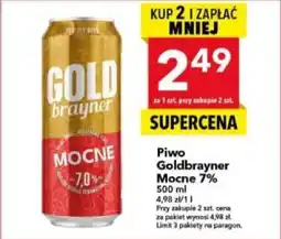 Lewiatan Piwo Goldbrayner Mocne 7% oferta