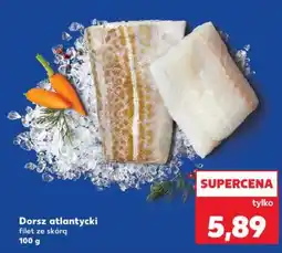 Kaufland Dorsz atlantycki filet ze skórą oferta