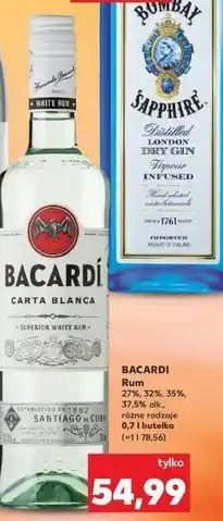 Kaufland Rum Bacardi Carta Blanca oferta