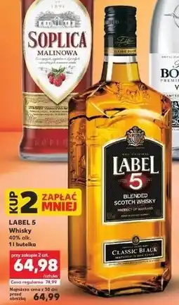 Kaufland Whisky Label 5 oferta