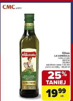 Carrefour Oliwa extra virgin La Espanola oferta