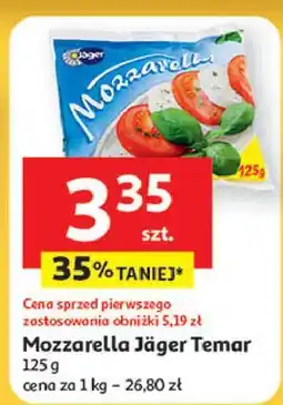 Auchan Mozzarella w solance Jager oferta