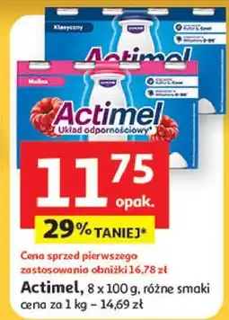 Auchan Jogurt classic Danone Actimel oferta