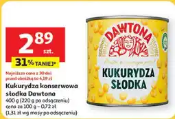 Auchan Kukurydza słodka Dawtona oferta