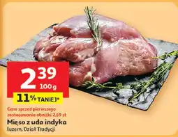 Auchan Mięso z uda indyka oferta