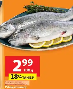 Auchan Pstrąg patroszony oferta