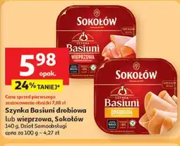 Auchan Szynka wieprzowa Sokołów oferta