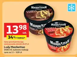 Auchan Lody strawberry & vanilla Manhattan (Nestle) oferta