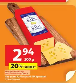 Auchan Ser edam królewiecki Spomlek oferta