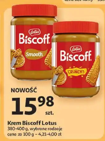 Auchan Krem biscoff crunchy Lotus Biscoff oferta