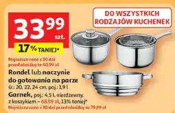 Auchan Garnek nierdzewny 4.5 l oferta
