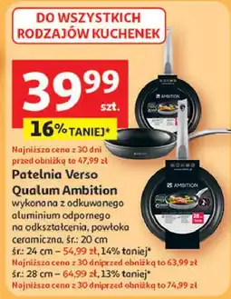Auchan Patelnia 28 cm verso Ambition oferta