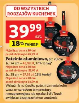 Auchan Patelnia thermosensor 28 cm Florina (Florentyna) oferta