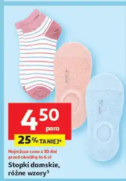 Auchan Stopki damskie oferta
