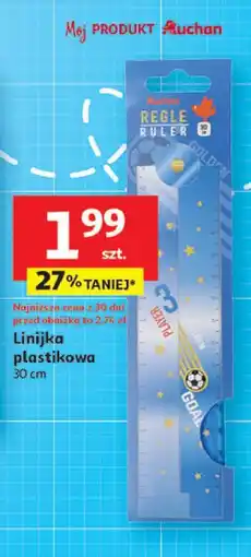Auchan Linijka 30 cm Auchan oferta