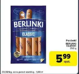 Parówki classic Morliny Berlinki