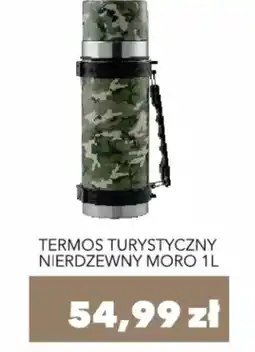 Termos turystyczny nierdzewny moro