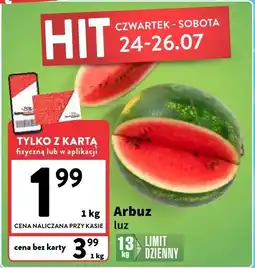 Intermarche Arbuz Intermarche oferta