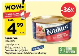 Intermarche Konserwa turystyczna Krakus oferta