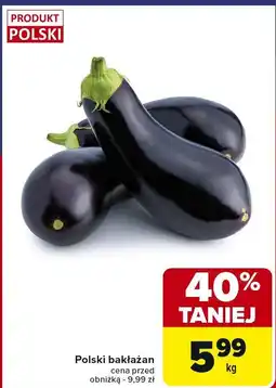Carrefour Bakłażan 1 kg Carrefour oferta