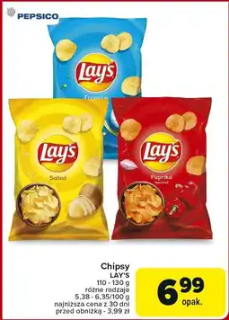 Carrefour Chipsy Lay's PepsiCo oferta