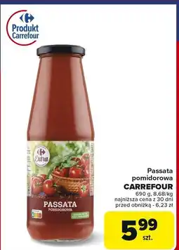 Carrefour Passata pomidorowa Carrefour oferta