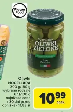 Carrefour Market Oliwki Nocellara różne rodzaje Plantan Food oferta