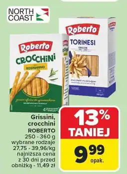 Carrefour Paluszki grissini Roberto oferta