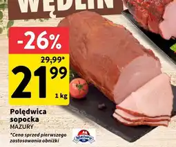 Intermarche Wędlina polędwica sopocka Mazury oferta