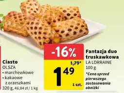 Intermarche Fantazja duo truskawkowa La Lorraine oferta