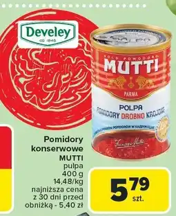 Carrefour Market Pomidory konserwowe Mutti oferta