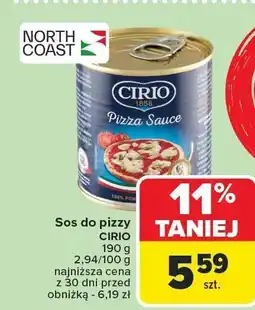 Carrefour Market Sos do pizzy Cirio oferta