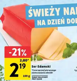 Intermarche Ser edamski Intermarche oferta