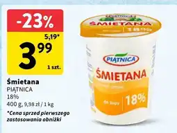 Intermarche Śmietana 18% Piątnica oferta