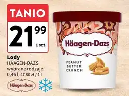 Intermarche Lody Häagen-Dazs wybrane rodzaje oferta