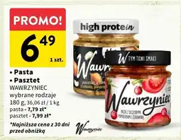Intermarche Pasta WAWRZYNIEC pasztet wybrane rodzaje oferta