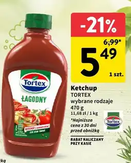 Intermarche Ketchup TORTEX łagodny oferta