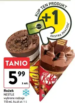 Intermarche Lody rożek Nestle KitKat oferta