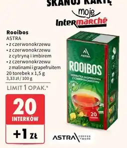 Intermarche Herbata Rooibos Astra oferta