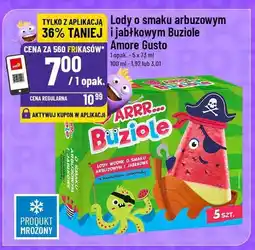 Polomarket Lody o smaku arbuzowym i jabłkowym Buziole Amore Gusto oferta