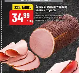 Polomarket Schab drewnem wędzony Rzeznik Szymon oferta