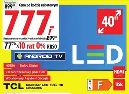 Media Expert Telewizor TCL oferta