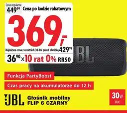 Media Expert Głośnik bezprzewodowy JBL oferta