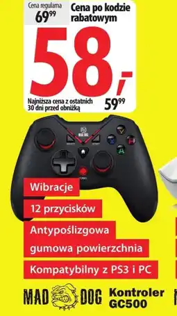 Media Expert Kontroler bezprzewodowy Mad Dog oferta