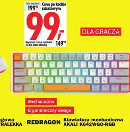 Media Expert Klawiatura Redragon oferta