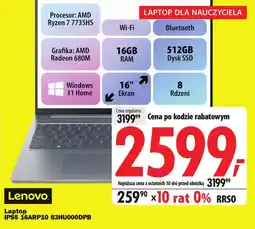 Media Expert Laptop Lenovo oferta