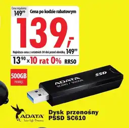 Media Expert Dysk ssd Adata oferta