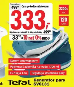 Media Expert Generator pary Tefal oferta