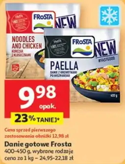 Auchan Danie gotowe Frosta oferta