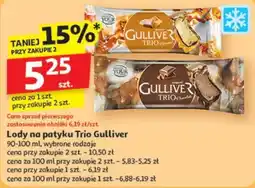 Auchan Lody na patyku Trio Gulliver oferta